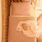 Linen "Powder Pink" Flower Child Cover Set by Moi Mili