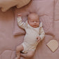 Linen "Powder Pink" Shell Child Cover Set by Moi Mili