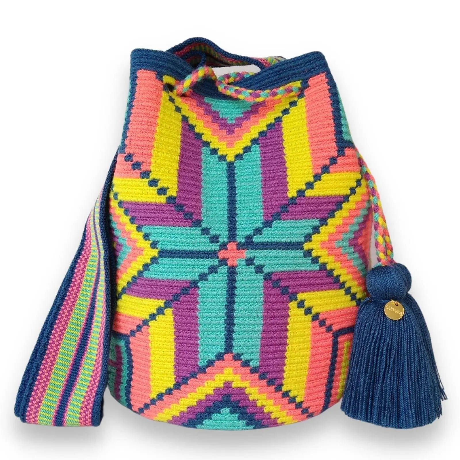 Lombia + Co. - Yaya Wayuu Crochet Crossbody / Size: L (OOAK) Lombia + Co.