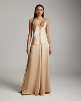 Silk Raw Edge Tank - Sumiye Co