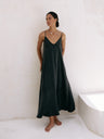 Lucid Flow Maxi Dress - Black - Sumiye Co