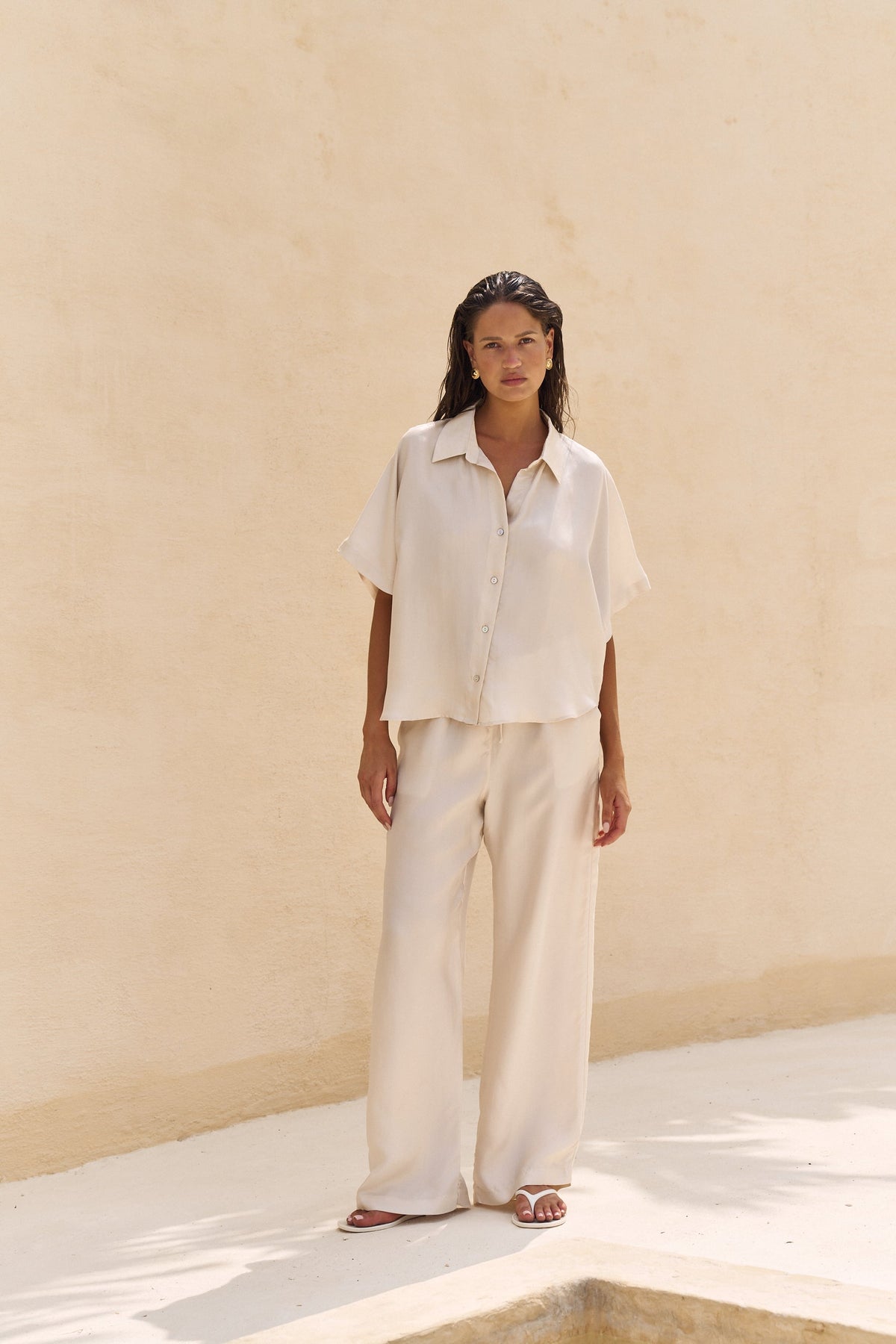 Lucid Flow Shirt - Sand