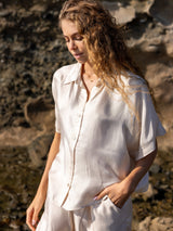 Lucid Flow Shirt - Sand - Sumiye Co