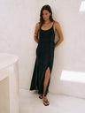 Lucid Midnight Maxi Dress - Black - Sumiye Co