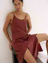 Lucid Midnight Maxi Dress - Burgundy - Sumiye Co