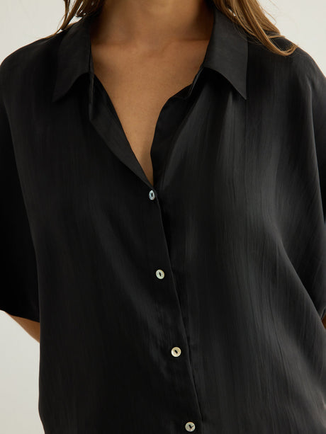 Lucid Flow Shirt - Black - Sumiye Co