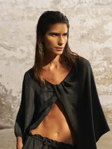 Lucid Knot Top - Black
