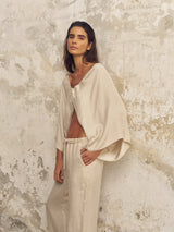 Lucid Knot Top - Sand - Sumiye Co