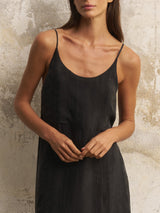 Lucid Midnight Maxi Dress - Black - Sumiye Co