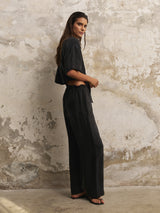 Lucid Tie Shirt - Black