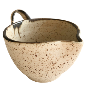 Luna Batter Bowl | Farmhouse Style Stoneware Clay  | Handmade - Sumiye Co