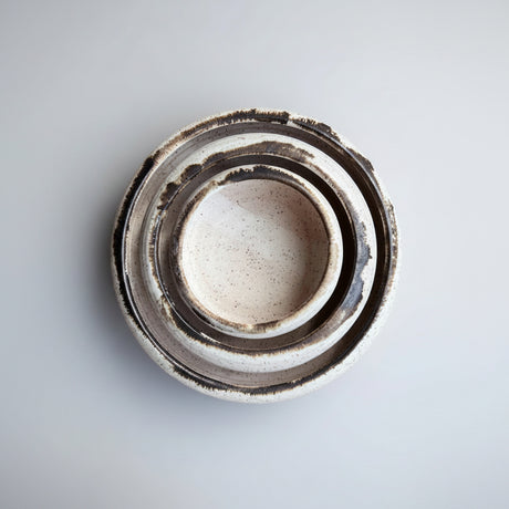 Luna Crescent Plates | Farmhouse Style Stoneware Clay - Sumiye Co