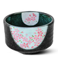 Dark Grey Flowers Bowl