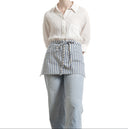 Waist Apron for Women and Men - Short Apron With 3 Pockets-5