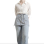 Waist Apron for Women and Men - Short Apron With 3 Pockets-5