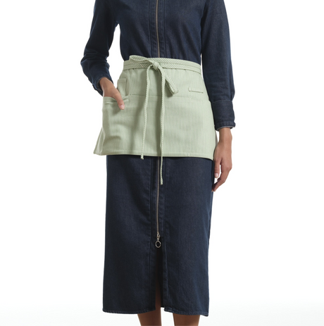 Waist Apron for Women and Men - Short Apron With 3 Pockets | Eco-Friendly - Sumiye Co