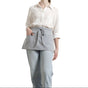Waist Apron for Women and Men - Short Apron With 3 Pockets-1