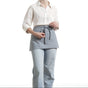 Waist Apron for Women and Men - Short Apron With 3 Pockets-8