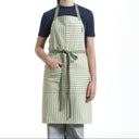Bib Apron with Pockets, Cotton Apron for Women and Men-7