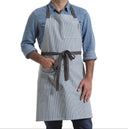 Bib Apron with Pockets, Cotton Apron for Women and Men-4