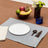 Placemats with Pocket, Set of 4 - Denim-1