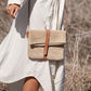 Rosa Woven Satchel Bag | Natural by Made by Minga