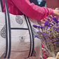 Cotton Quilted Tote Bag-1