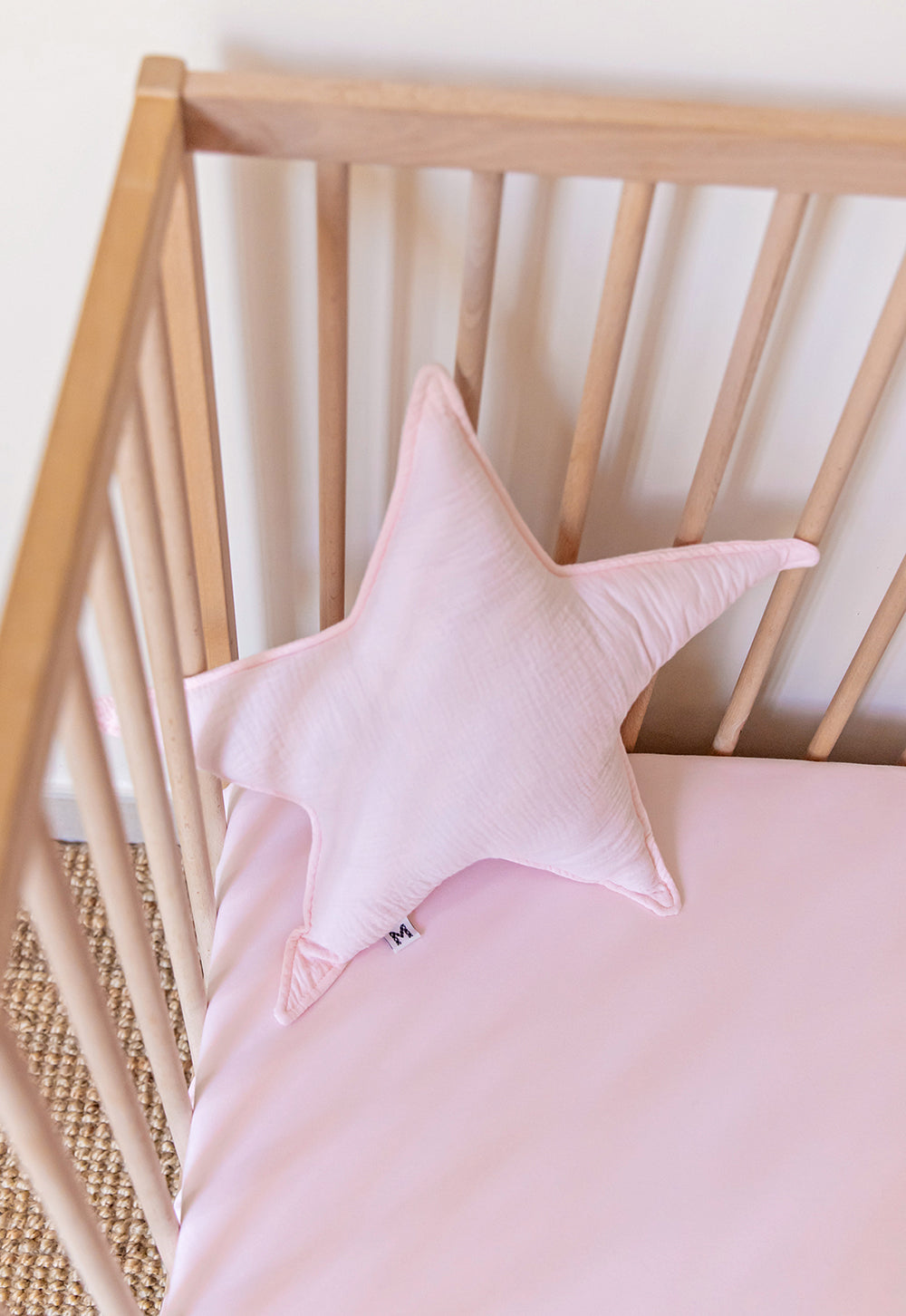 Star Cushion- Rose Pink-2