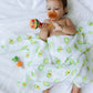 ORGANIC SWADDLE SET - FIRST FOODS (Avocado + Carrot)-5