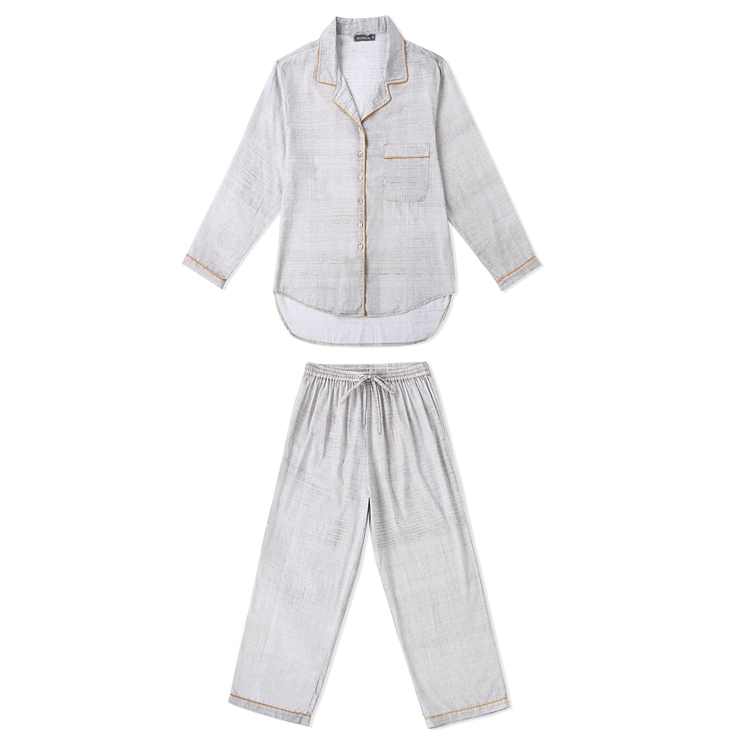 Children's Loungewear PJ Set - Brushstroke - Erawan (Grey)-4