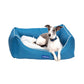 Marlin Eco-Fabric Bolster Dog Bed-4