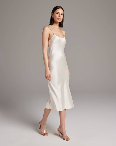 Midi Slip Dress - Sumiye Co