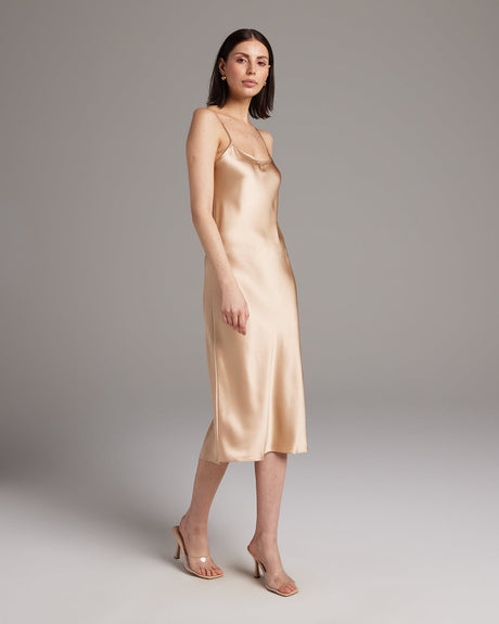 Midi Slip Dress - Sumiye Co