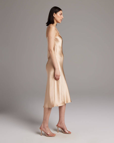 Midi Slip Dress - Sumiye Co