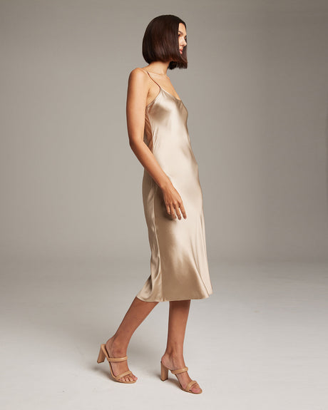 Midi Slip Dress - Sumiye Co
