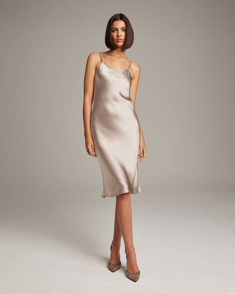 Midi Slip Dress - Sumiye Co