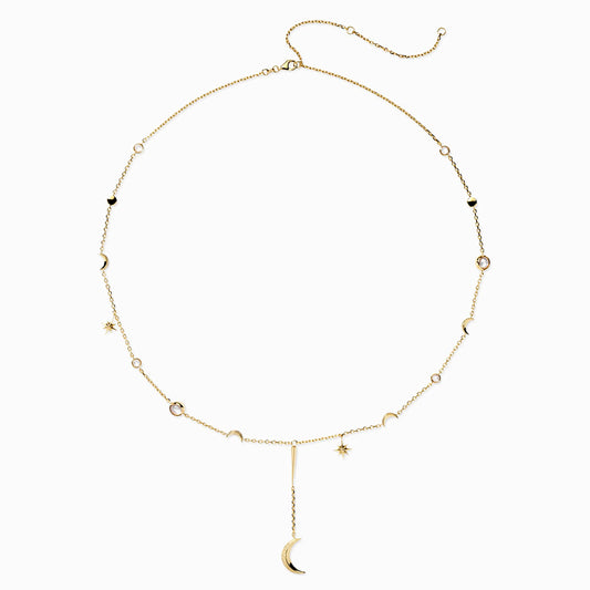 Promise The Moon Lariat Necklace