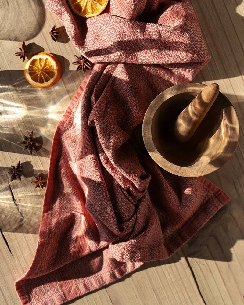 Boma Hand Towels - Set of 4 - Multi (Cumin/Ginger/Mint/Truffle) - Sumiye Co