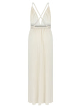 Muse Braided Straps Dress - Natural - Sumiye Co