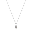 Enigma sterling silver necklace-0