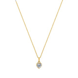 Pure Heart sterling silver necklace-2