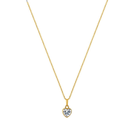 Pure Heart sterling silver necklace-2