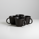 S/4 Tunisian Mug - Matte Black - Sumiye Co