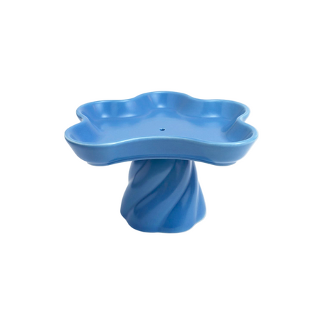 Templo Incense Holder - Blue Stoneware - Sumiye Co