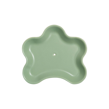 Templo Incense Holder - Green Stoneware - Sumiye Co