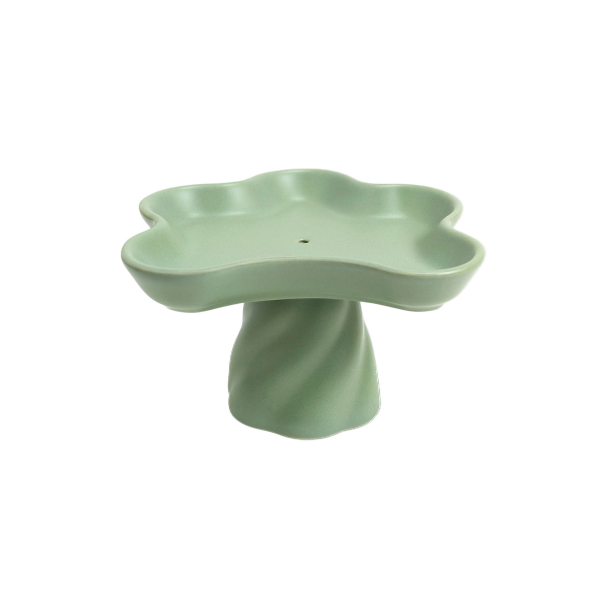 Templo Incense Holder - Green Stoneware - Sumiye Co