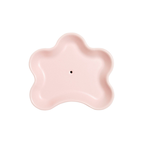 Templo Incense Holder - Pink Stoneware - Sumiye Co