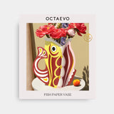 Octaevo Paper Vase Fish Ruby - Sumiye Co
