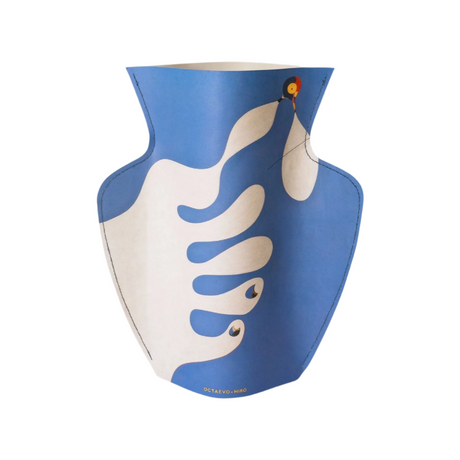 Miró Paper Vase - Blue by Octaevo - Sumiye Co