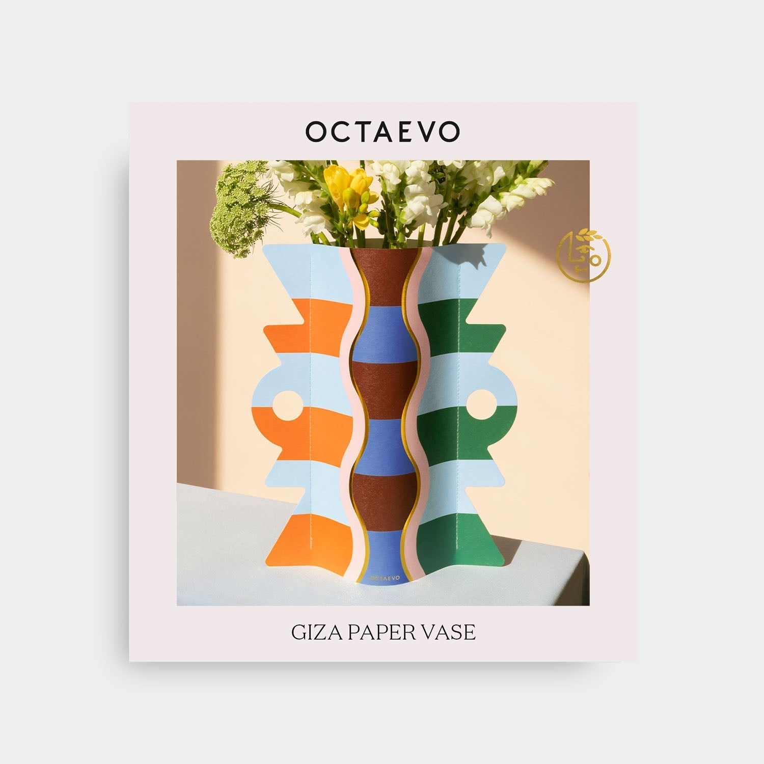 Giza Paper Vase by OCTAEVO